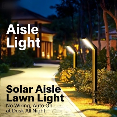 Can solar LED lights be installed under the eaves?