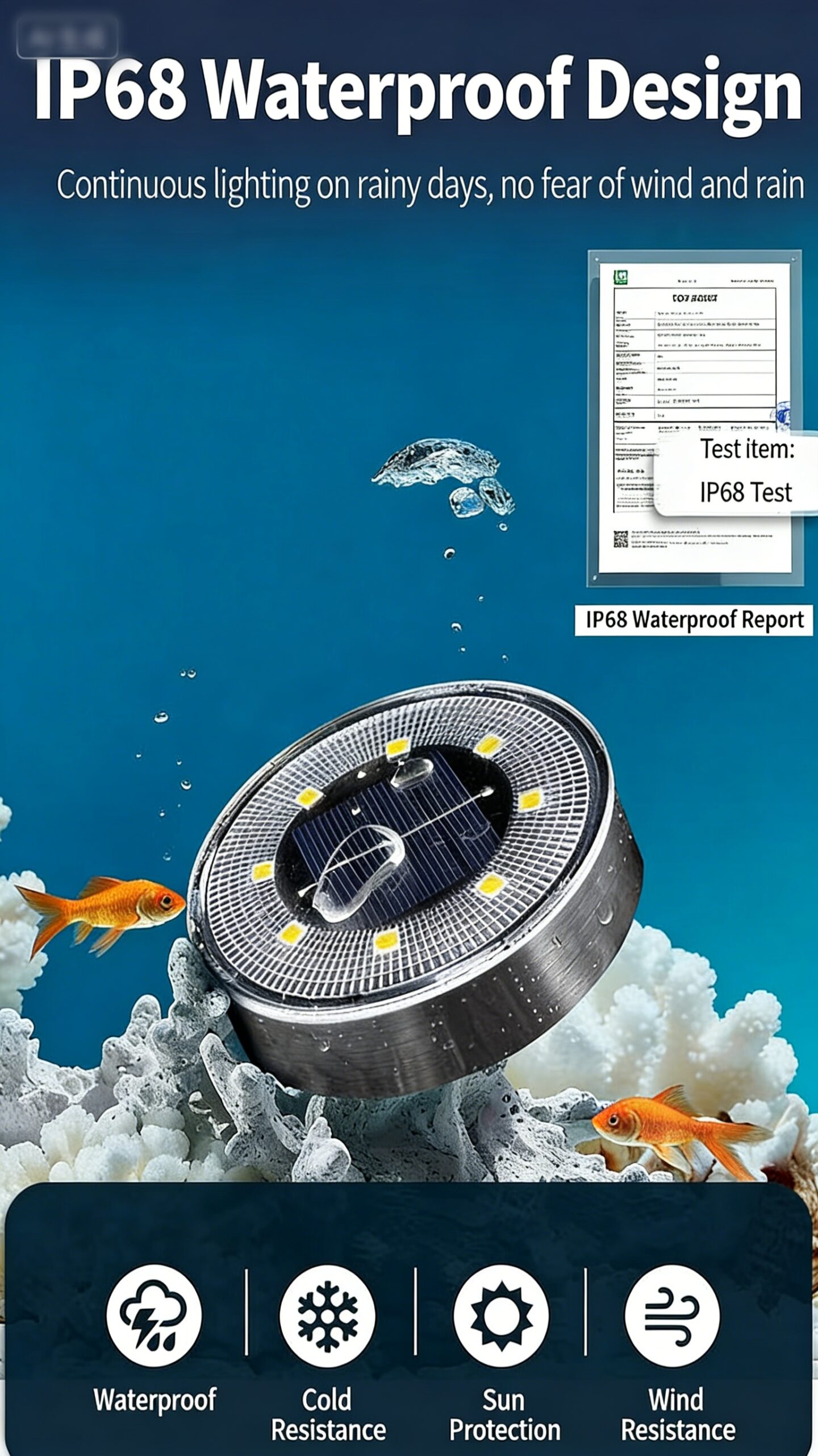 Solar-powered outdoor waterproof step lights for gardens, fields, and lawns; solar-powered in-ground lights; solar-powered courtyard lights. - Image 2